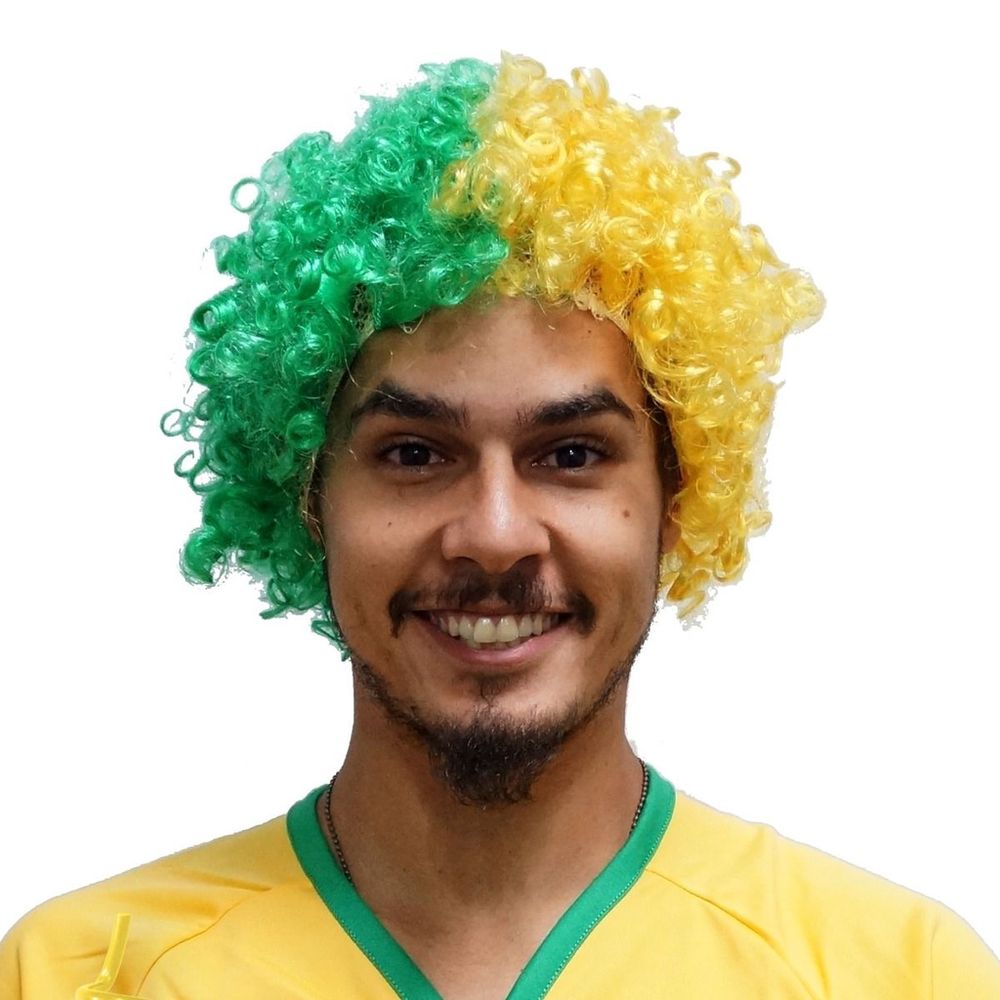 PERUCA BLACK POWER 120G BRASIL FBA0905 - CasaTudo